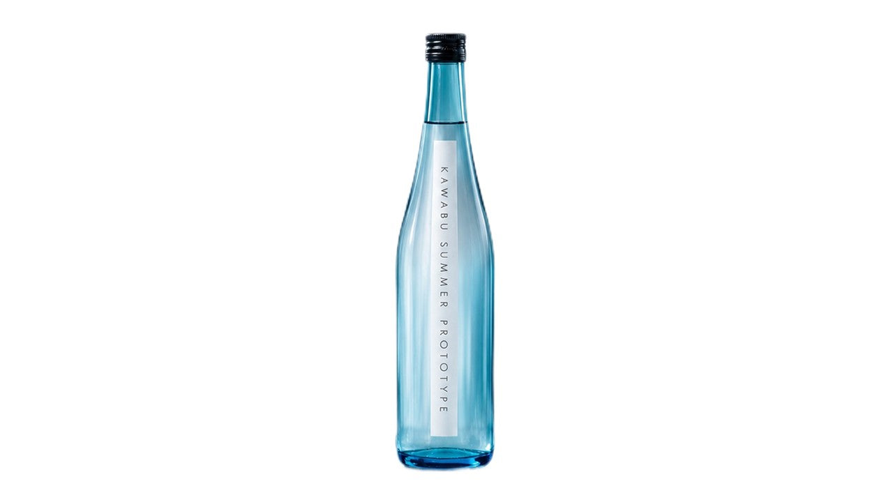 ボトルデザインも爽やかなKAWABUの夏酒!