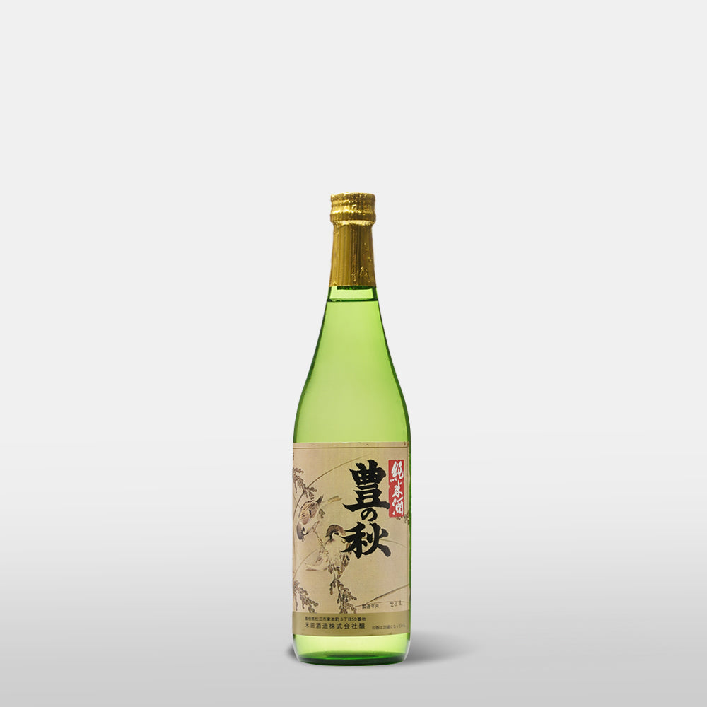 豊の秋 特別純米 雀と稲穂
